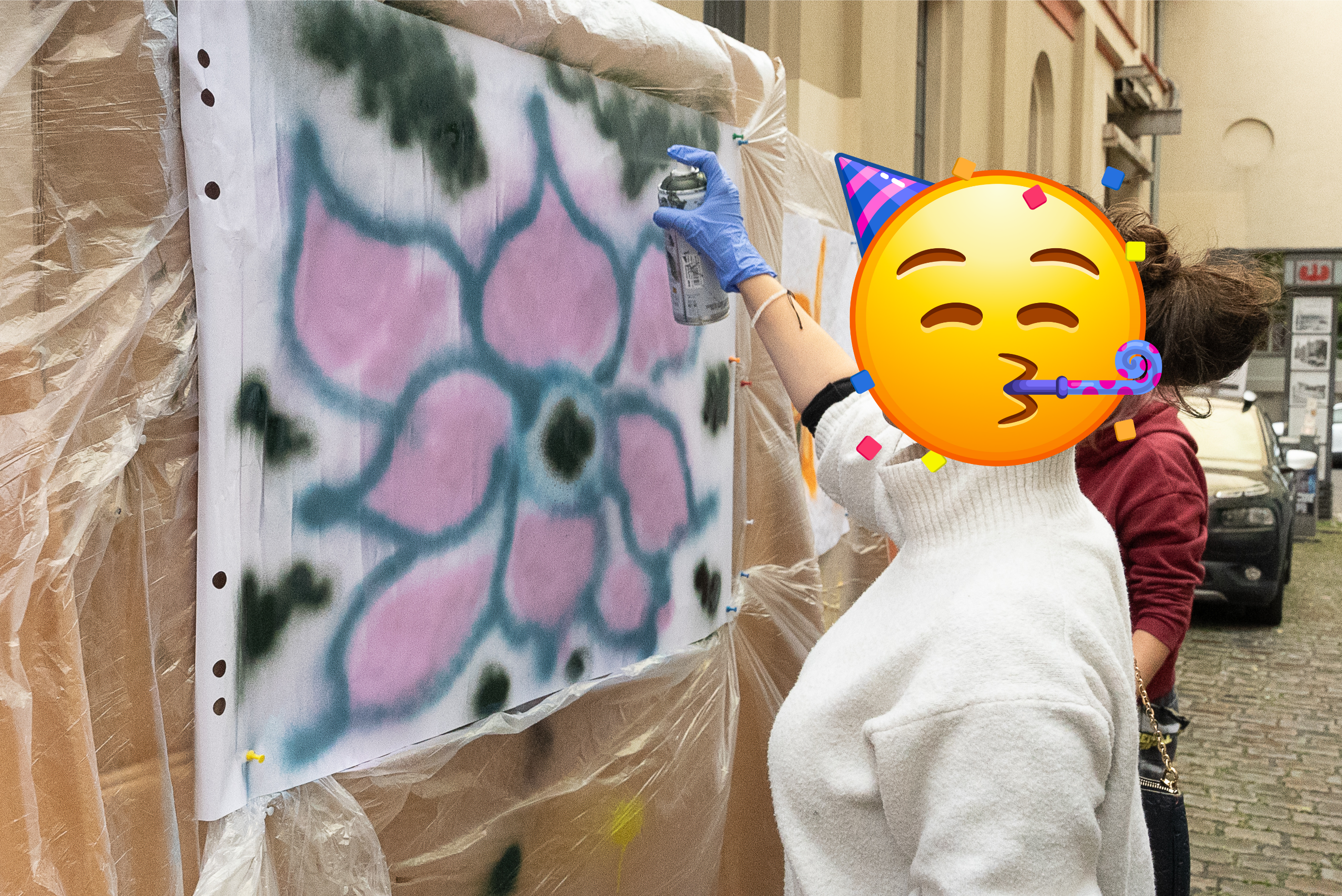 Graffiti-Workshop bei den JMDT 2024